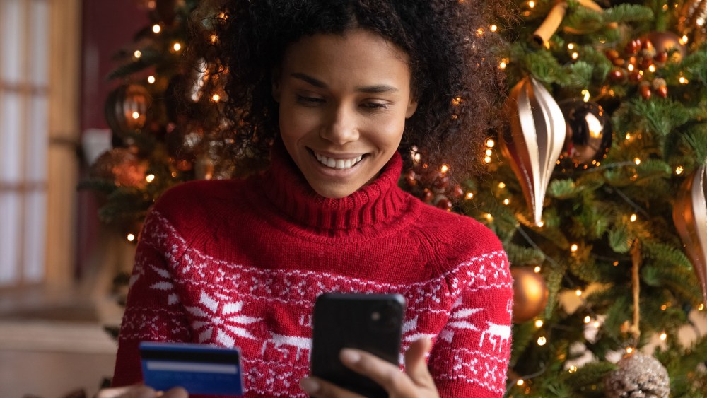 mobile shopping holiday