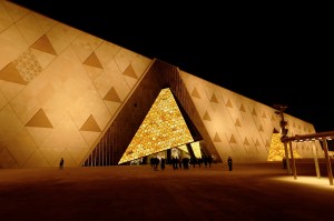 The Dior x Denim Tears Capsule Collection shows at the Grand Egyptian Museum in Cairo.
