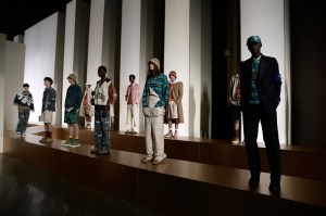 The Dior x Denim Tears Capsule Collection shows at the Grand Egyptian Museum in Cairo.