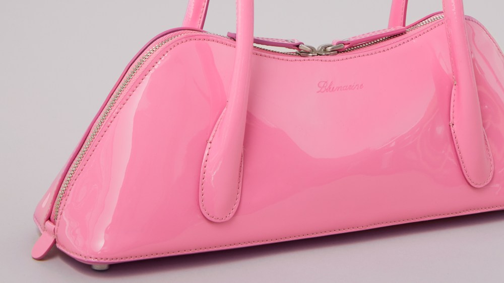 Blumarine's new "Kiss Me" bag.