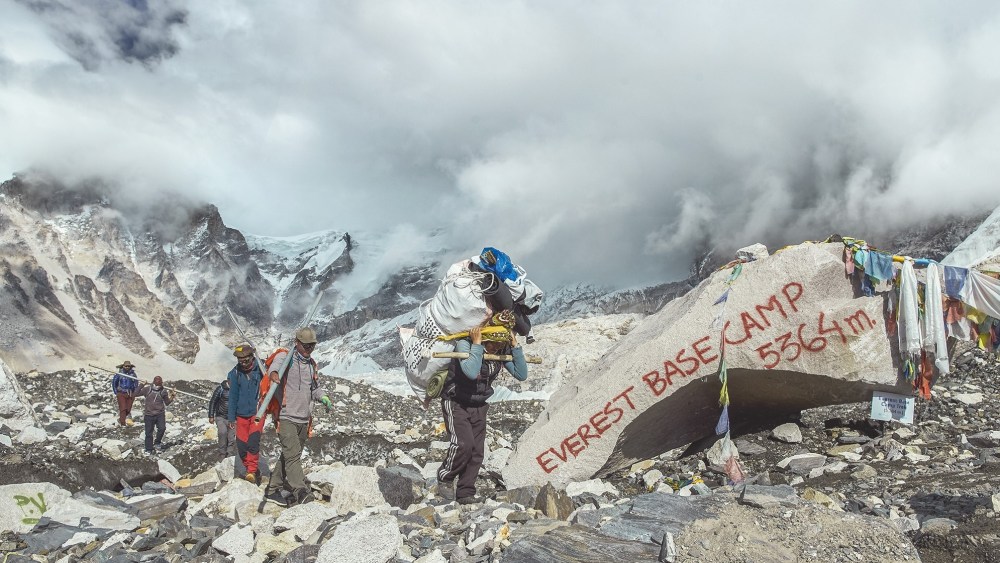 A previous Bally Peak Outlook Foundation's clean-up expedition.