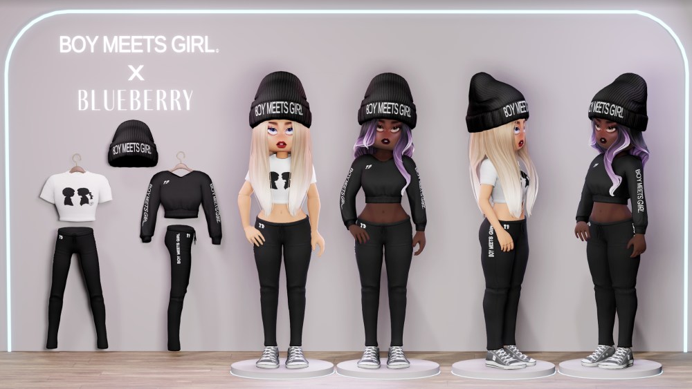Boy Meets Girl x Blueberry