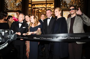 Katie Holmes, Maria Borges, Karl-Friedrich Scheufele, Caroline Scheufele, Liev Schreiber, Uma Thurman and Pete Davidson