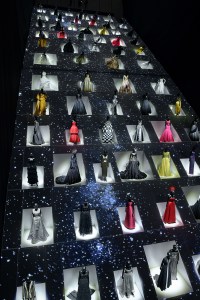 A display at the 'Christian Dior: Designer of Dreams' exhibit at the Museum of Contemporary Art Tokyo.
