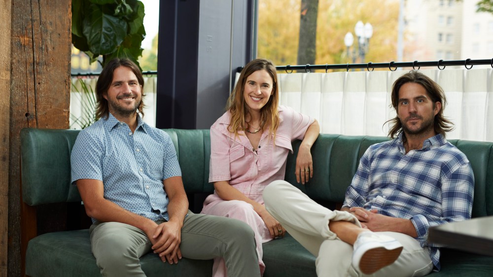 Alex Faherty, Kerry Docherty, chief impact officer and Alex's wife, and Mike Faherty.