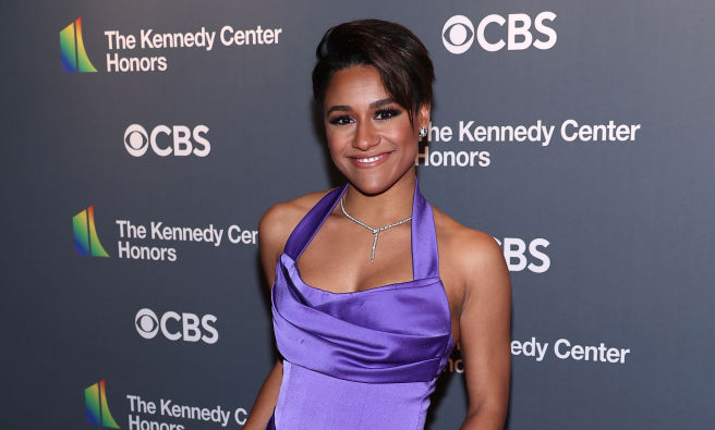 WASHINGTON, DC - DECEMBER 04: Ariana DeBose attends the 45th Kennedy Center Honors ceremony at The Kennedy Center on December 04, 2022 in Washington, DC. (Photo by Paul Morigi/Getty Images)
