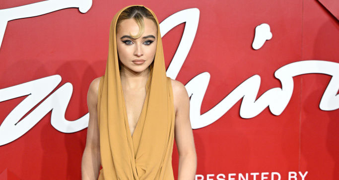 LONDON, ENGLAND - DECEMBER 05: Sabrina Carpenter attends The Fashion Awards 2022 at the Royal Albert Hall on December 05, 2022 in London, England. (Photo by Stephane Cardinale - Corbis/Corbis via Getty Images)