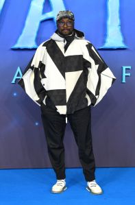 LONDON, ENGLAND - DECEMBER 06: will.i.am attends the "Avatar: The Way of Water" world premiere at the Odeon Luxe Leicester Square on December 06, 2022 in London, England. (Photo by Joe Maher/Getty Images)