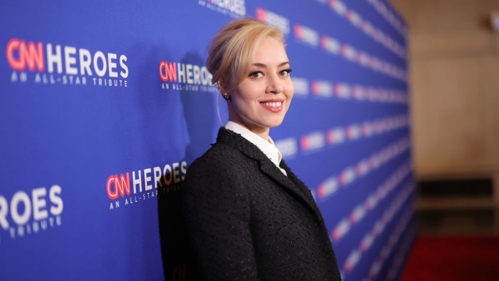NEW YORK, NEW YORK - DECEMBER 11: Aubrey Plaza attends the 16th annual CNN Heroes: An All-Star Tribute at the American Museum of Natural History on December 11, 2022 in New York City. (Photo by Mike Coppola/Getty Images for CNN)