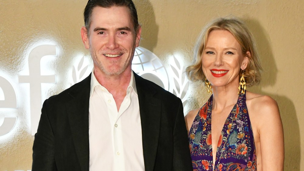 BAIE DE SAINT JEAN, SAINT BARTHELEMY - DECEMBER 29: (L-R) Billy Crudup and Naomi Watts attend the LuisaViaRoma for UNICEF Winter Gala at Emeraude on December 29, 2022 in St Barths. (Photo by Craig Barritt/Getty Images for LuisaViaRoma)