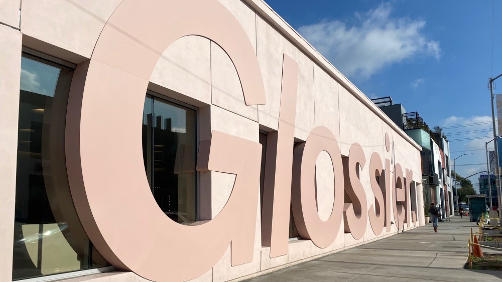 Glossier store
