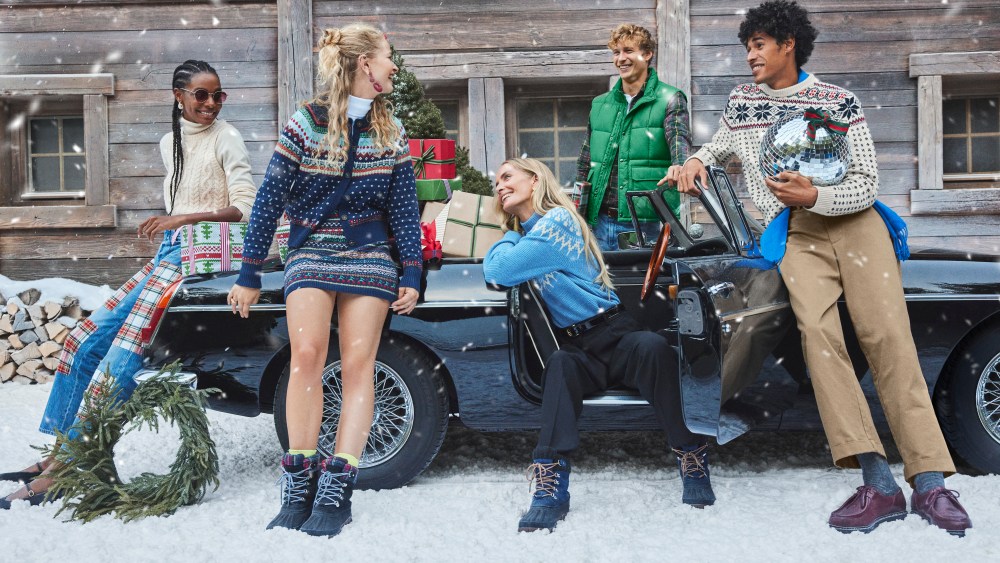 The J. Crew holiday collection.