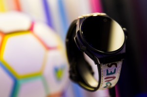 The scene at Hublot Loves Football Miami Art Basel.