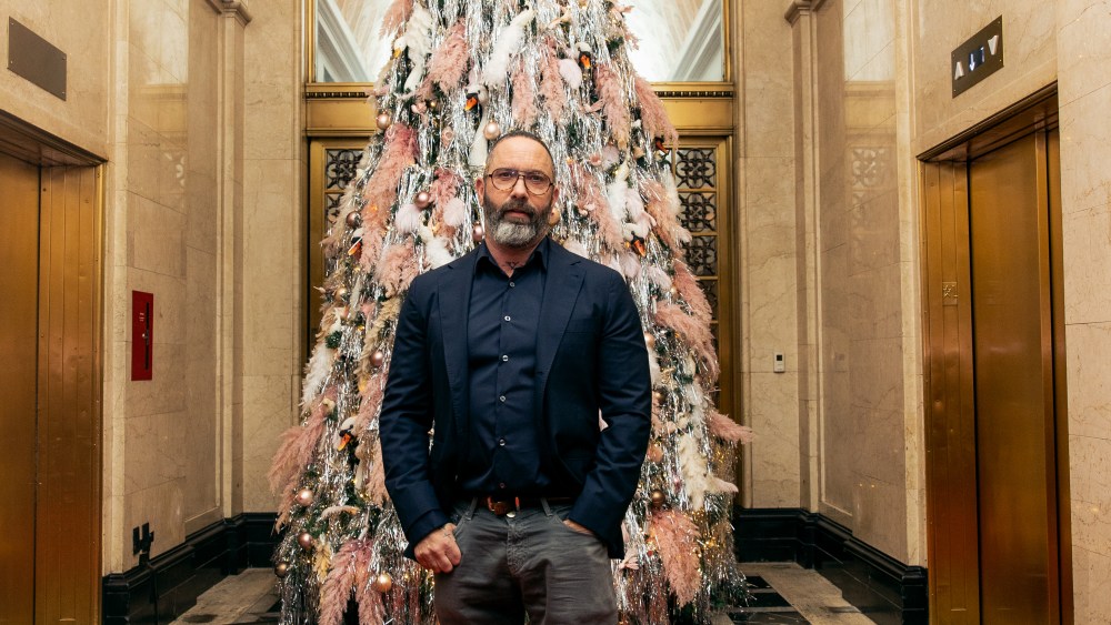 Alexis Bittar Holiday Tree Riggs Hotel Washington D.C.