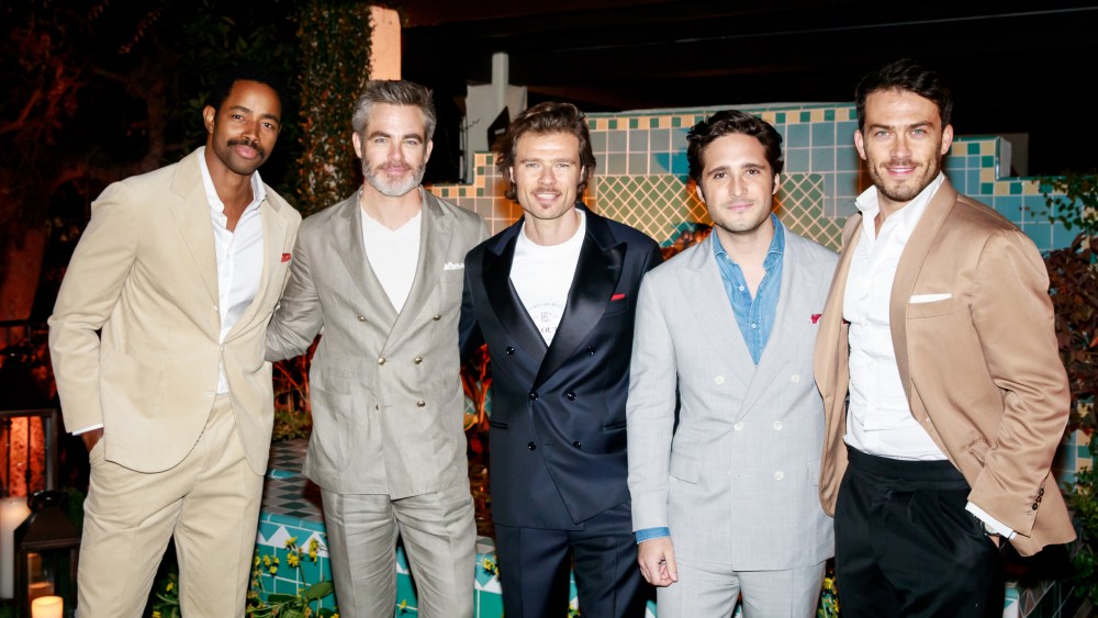 Jay Ellis, Chris Pine, Alessio Piastrelli, Diego Boneta, Riccardo Stefanelli