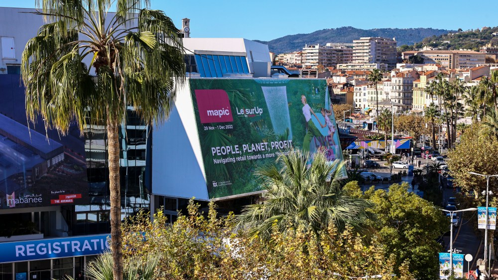MAPIC retail real estate conference in Cannes, France.