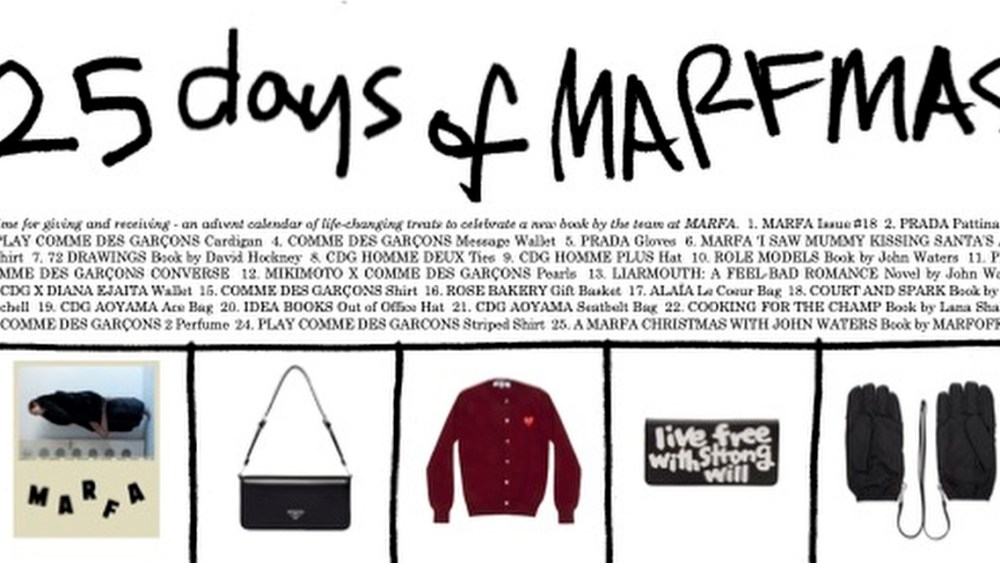 A view of 25 Days of Marfmas.