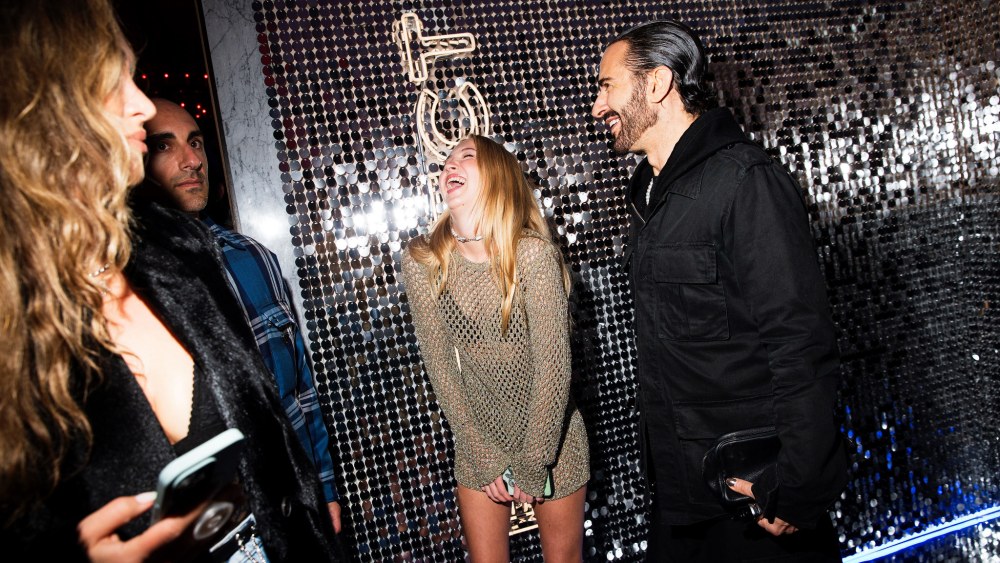 Lila Moss and Marc Jacobs