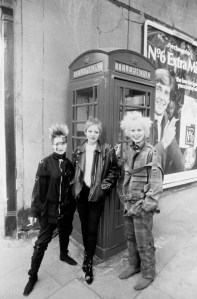 Vivienne Westwood photographed in London in 1977.