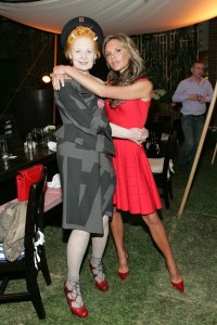 Vivienne Westwood and Victoria Beckham