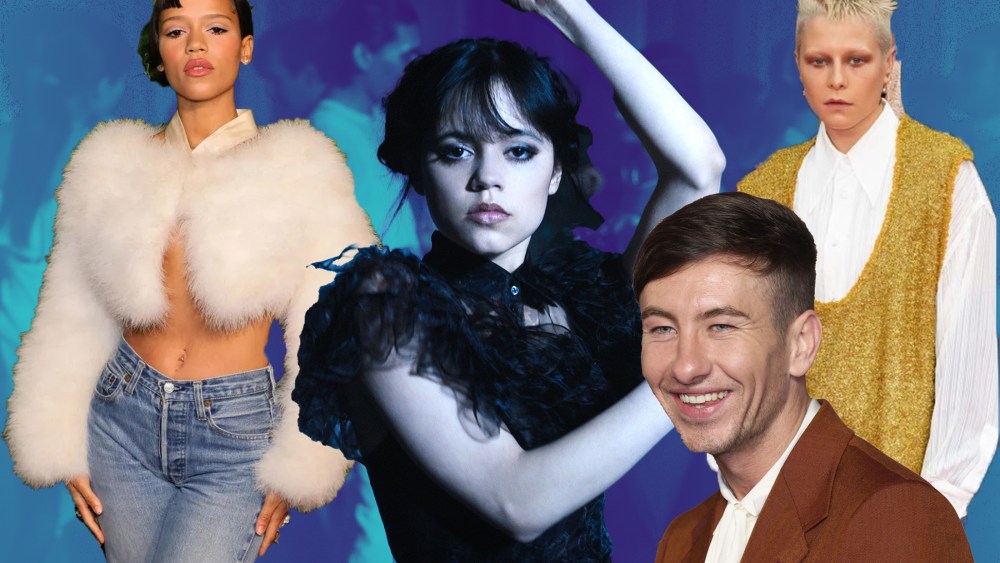 Taylor Russell, Jenna Ortega, Barry Keoghan  and Emma D’Arcy.
