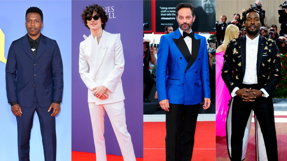 Men's 2023 red carpet trends are blending classic and modern styles.