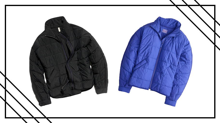 Free People's FP Movement Pippa Jackets in black and purple