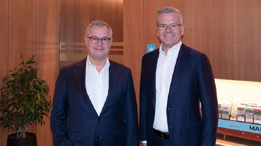 PVH Corp. named Eva Serrano as global brand president at its Calvin Klein division, while Vincent Clerc will succeed Soren Skou as CEO of Maersk.