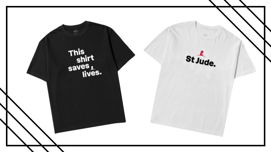 Ruba Abu-Nimah X St Jude’s T-Shirts lead art
