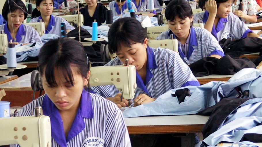 Vietnam garment factory