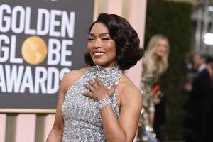 Angela Bassett at the 80th Annual Golden Globe Awards held at The Beverly Hilton on January 10, 2023 in Beverly Hills, California.