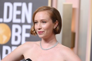 Hannah Einbinder at the 80th Annual Golden Globe Awards held at The Beverly Hilton on January 10, 2023 in Beverly Hills, California.