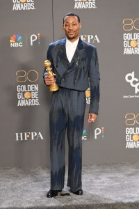 Tyler James Williams at the 80th Annual Golden Globe Awards held at The Beverly Hilton on January 10, 2023 in Beverly Hills, California.
