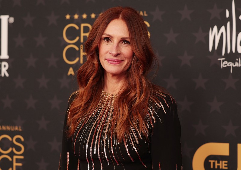 Julia Roberts at the 28th Critics' Choice Awards held at the Fairmont Century Plaza on January 15, 2023 in Los Angeles, California.
