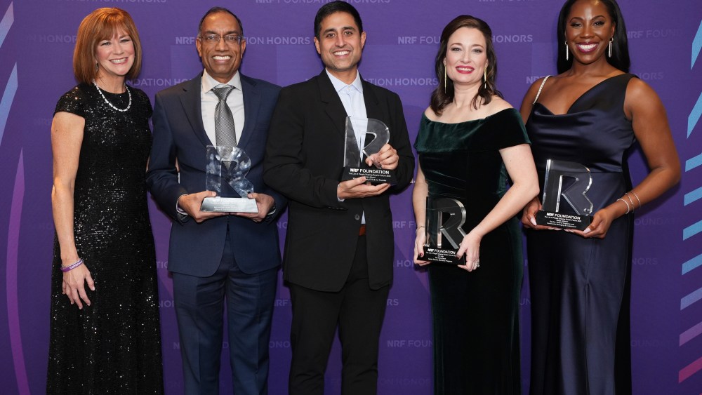 Barbra Bukovac, Suresh Kumar, Aman Advani, Erin Izen and Bahja Johnson attend the NRF Foundation Honors