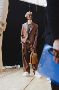 Backstage at Amiri Men’s Fall 2023