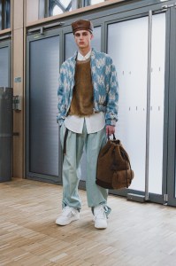 Backstage at Amiri Men’s Fall 2023