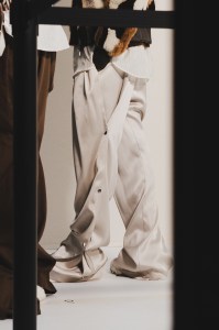 Backstage at Amiri Men’s Fall 2023