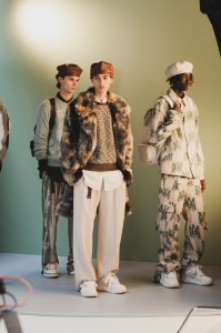 Backstage at Amiri Men’s Fall 2023