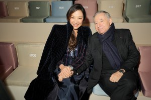 Front Row at Armani Privé Couture Spring 2023