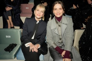 Front Row at Armani Privé Couture Spring 2023
