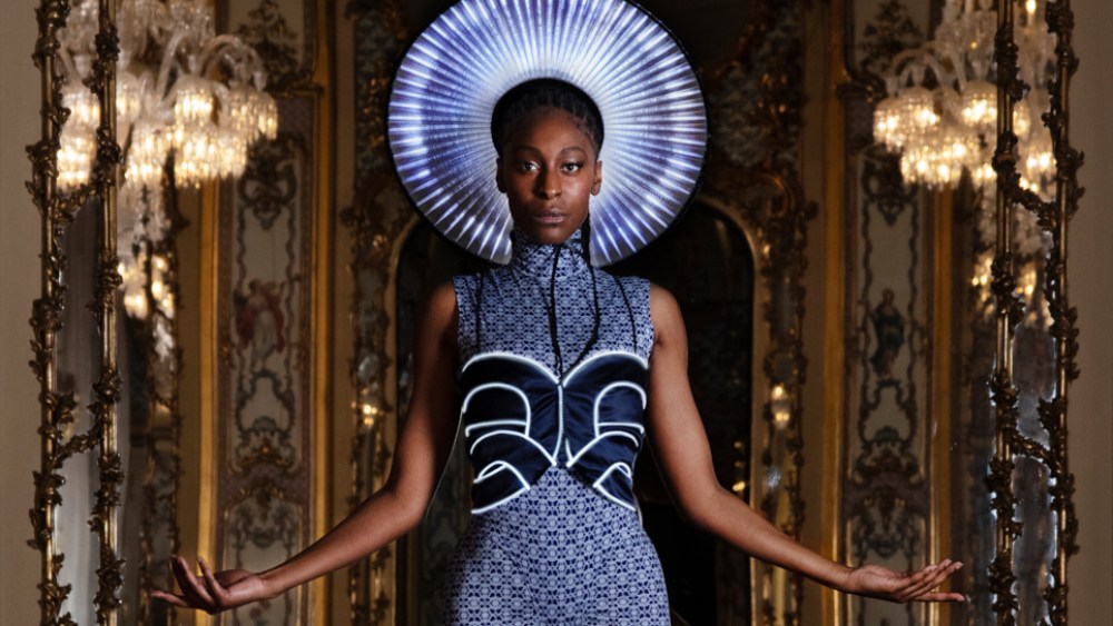 A look from Clara Daguin's "Cosmic Dance" collection.