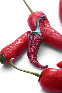 Emmanuel Tarpin Chili Brooch
