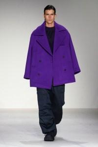 From plum to lilac, purple is a standout color trend in men's Fall/Winter 2024 collections.