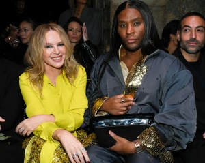 Kylie Minogue and Law Roach