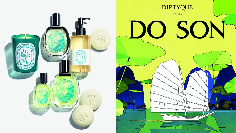 Diptyque's limited-edition Do Son collection.