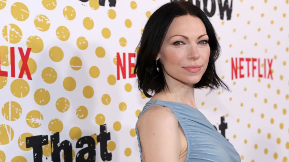 LOS ANGELES, CALIFORNIA - JANUARY 12: Laura Prepon attends "That '90s Show" S1 premiere at Netflix Tudum Theater on January 12, 2023 in Los Angeles, California. (Photo by Phillip Faraone/Getty Images for Netflix)