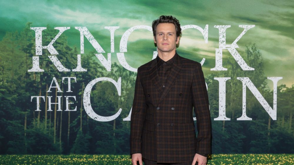 NEW YORK, NEW YORK - JANUARY 30: Jonathan Groff attends Universal Pictures' "Knock At The Cabin" World Premiere at Jazz at Lincoln Center on January 30, 2023 in New York City. (Photo by Dimitrios Kambouris/Getty Images)