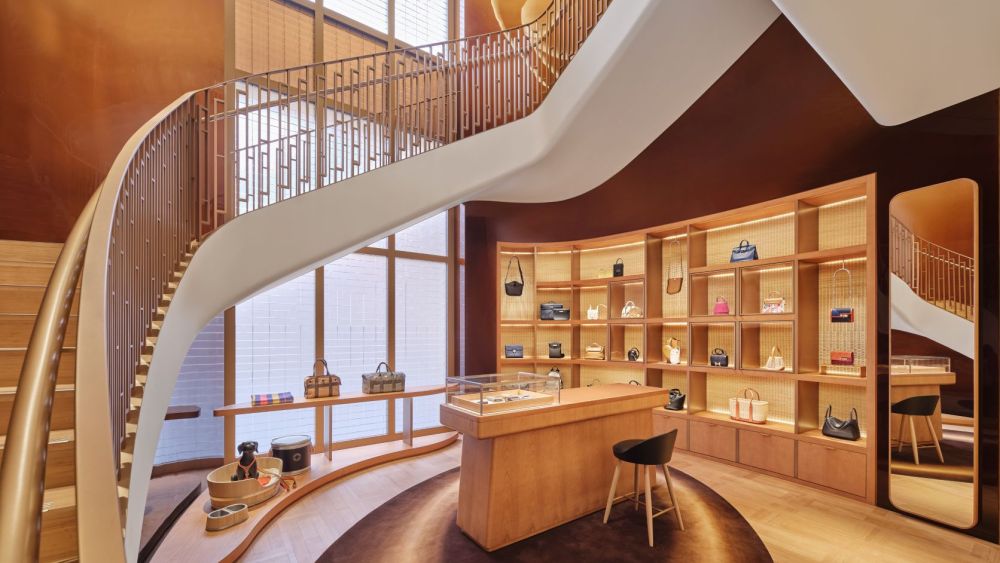 Hermès' Nanjing store.