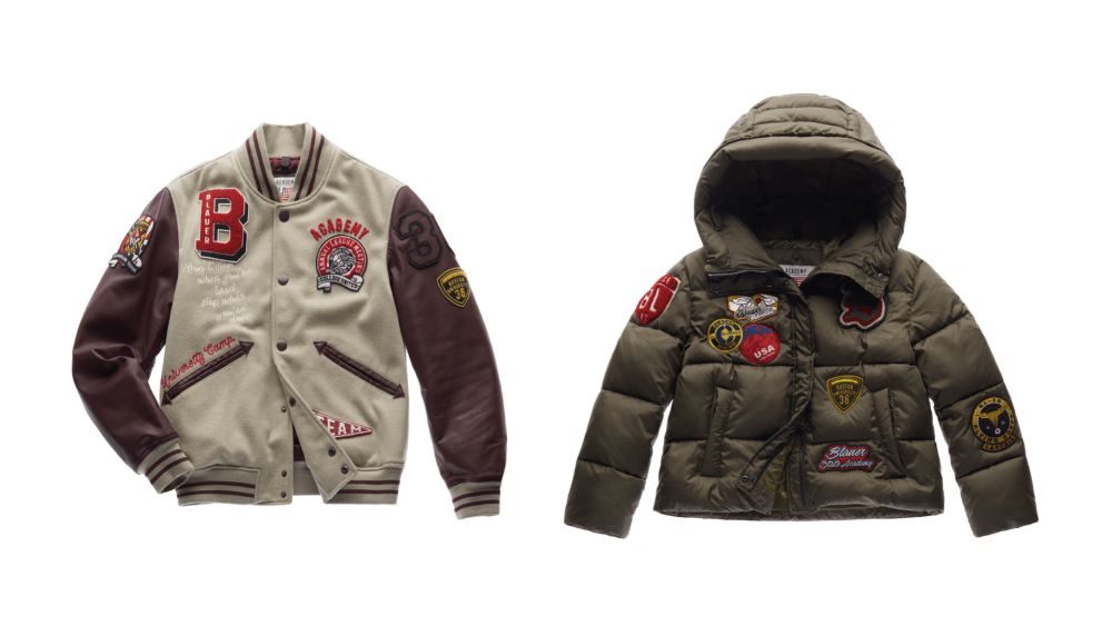 Items from the Blauer Academy Collection for fall 2023.